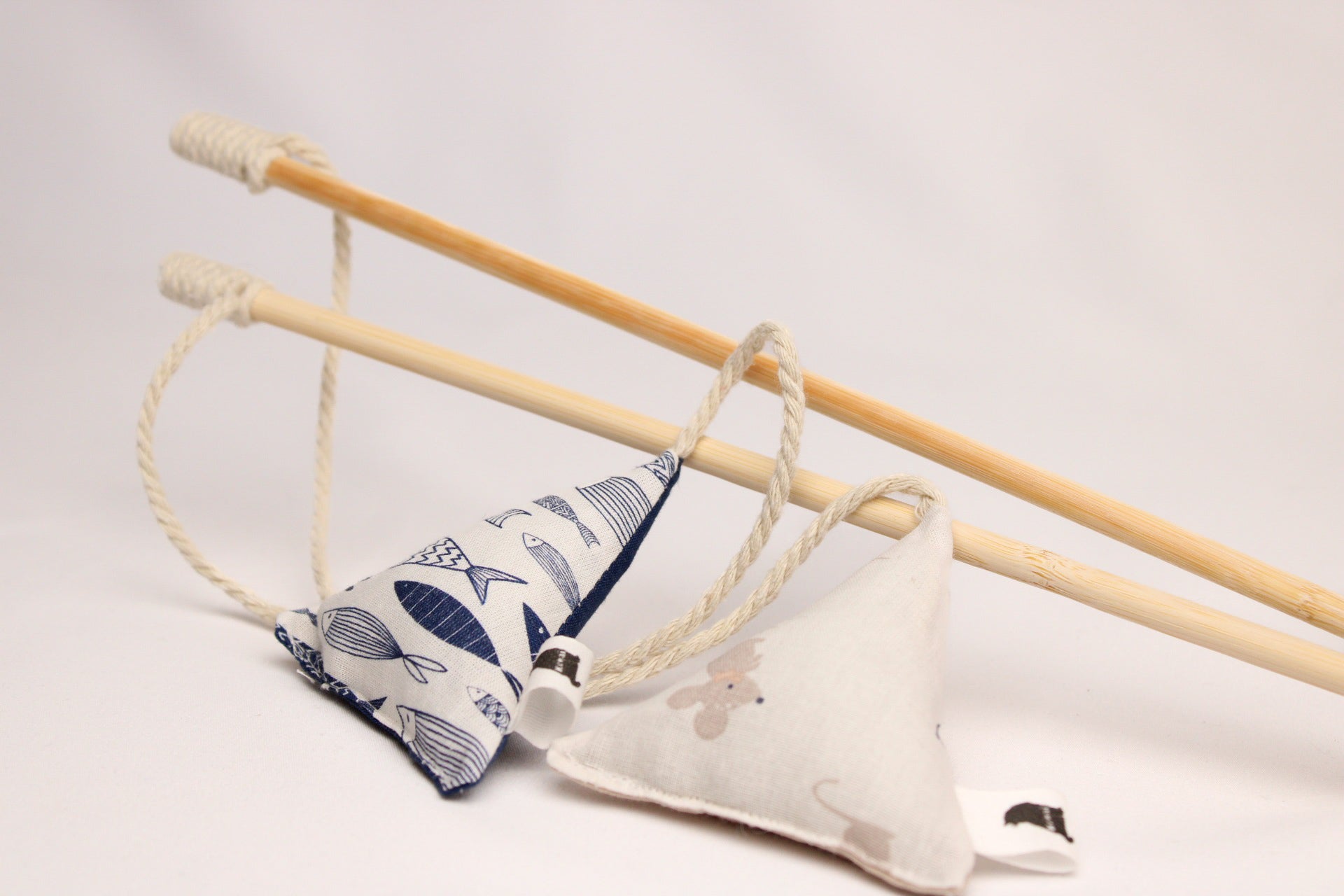 Canne à pêche fourrée